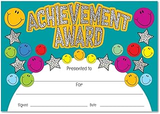 SuperStickers 'Achievement Award' Sparkling Cerificate. A5 certificates,...