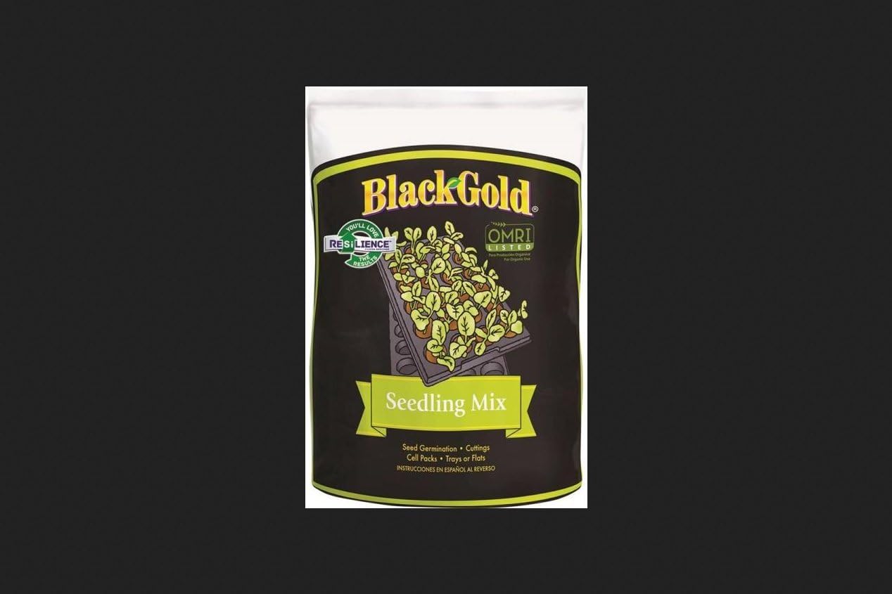 Black Gold 141100215CFP 1.5 Cubic Feet Seedling Mix