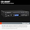 Tascam CD-200BT CD Player with Bluetooth Receiver