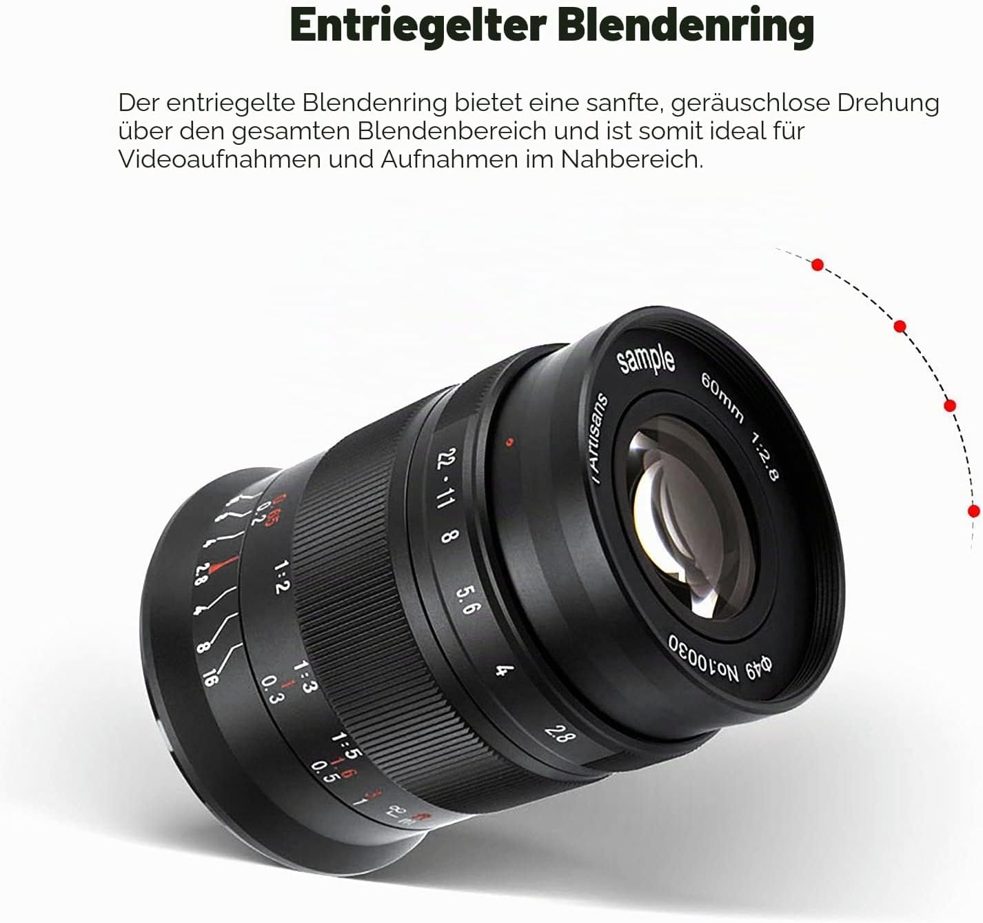 7ARTISANS 60 mm F2.8 II obiektyw makro do Fuji X Mount