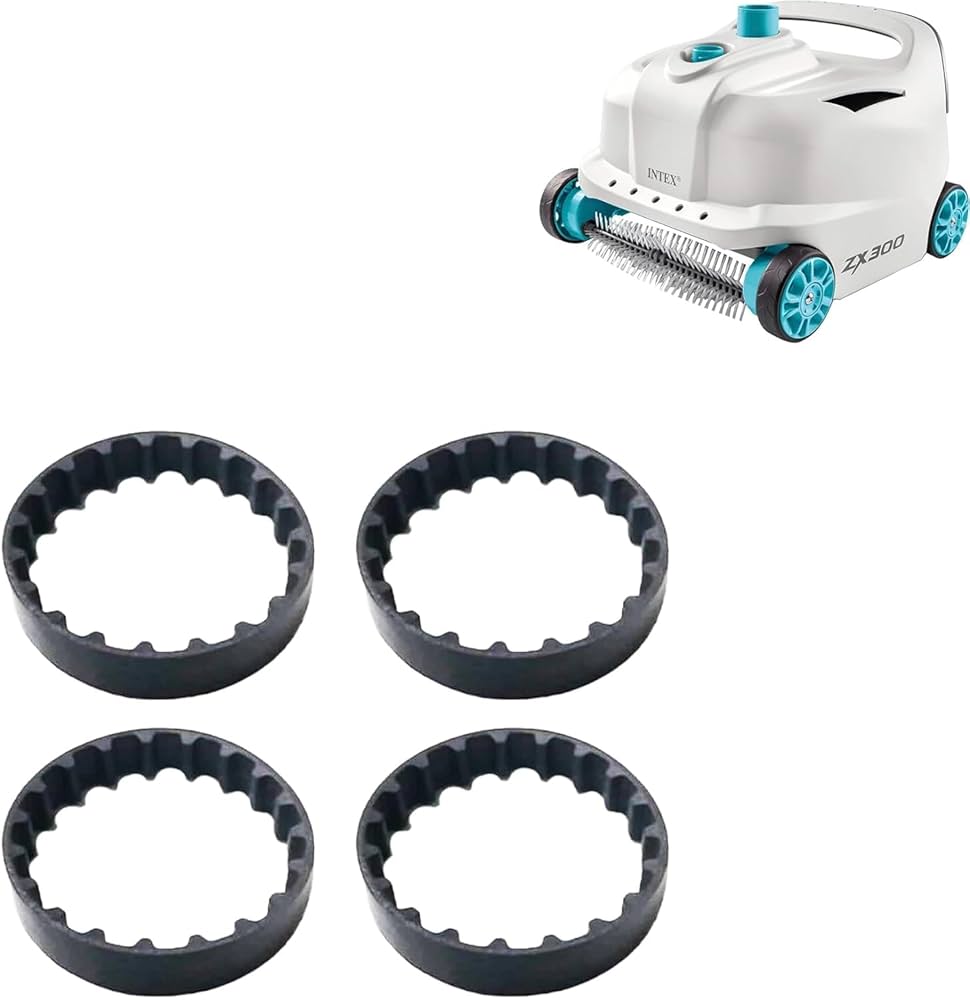 AQUA　2点セット Zestaw 4 pasków napędowych do szczotki kompatybilnych z
