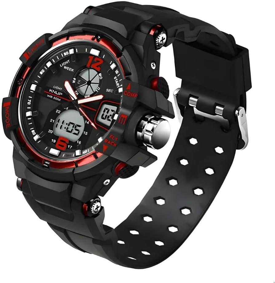 Relogio Masculino Digital Analógico Esportivo casual Resistente a...