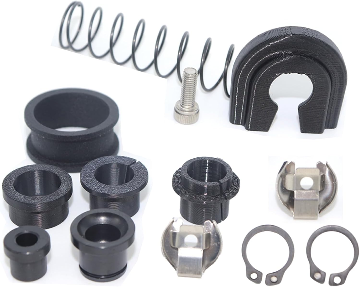 5/6 Speed Manual Transmission Shift Cable Bushing & Gearbox Repair Kit Set for Audi A1/A2/A3/S3, VW Golf/Passat/Jetta/Bora MK4 (99-17) – Shifter Linkage & Reverse Lever Upgrade