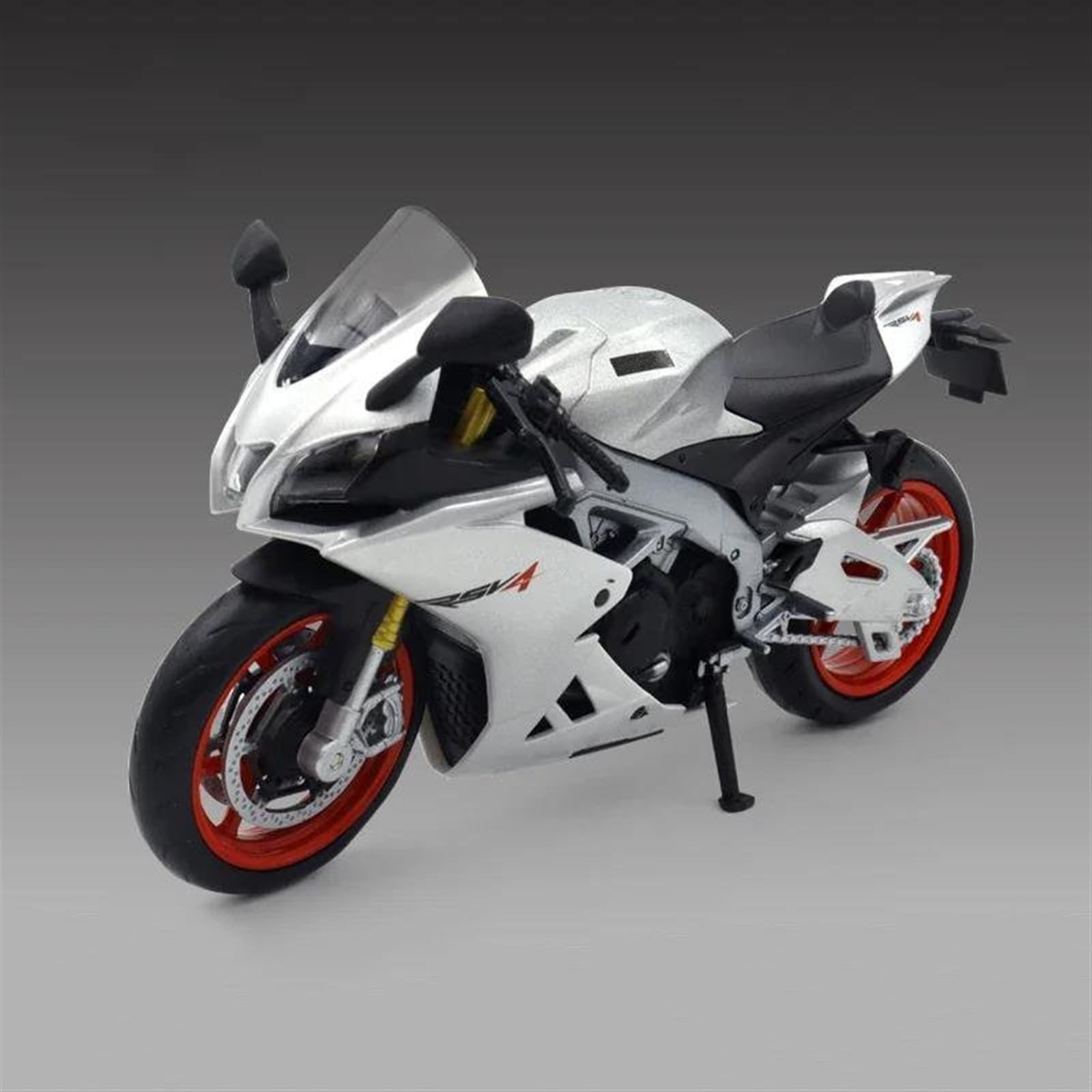 SEYXF Motorbike Toy 1/12 for Aprilia RS V4 Motorcycle Alloy Model Diecast Toys Birthday Gift Collection(with Foam Box)