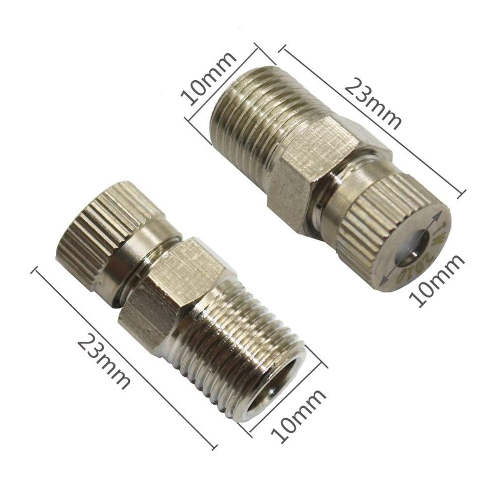 Irrigazione Dripper Irrigatore 1 Pc 0.1-0.6mm Ugello di Atomizzazione Serra Misting Industriale/Pulizia di fabbrica, Ugello Polvere, Kit di irrigazione