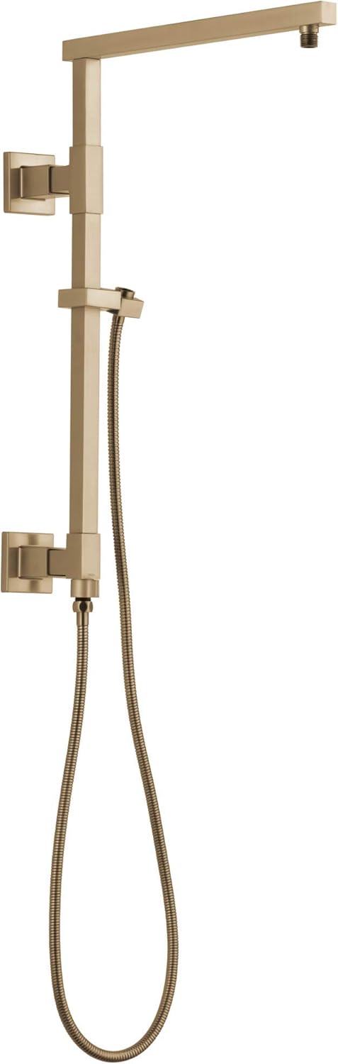 DELTA FAUCET 58410-PN Emerge 18" Angular Shower Column, Polished Nickel