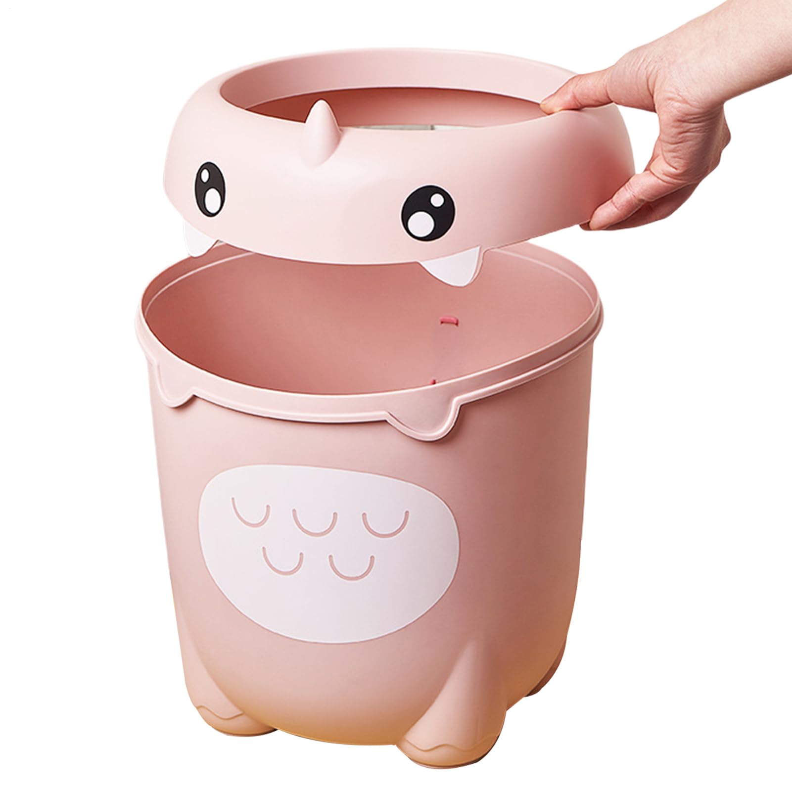 Générique Pattumiera per bambini, per bagno, cestino del fumetto, per la cameretta dei bambini, design aperto per ufficio, cucina, soggiorno, sotto tavolo, sala giochi