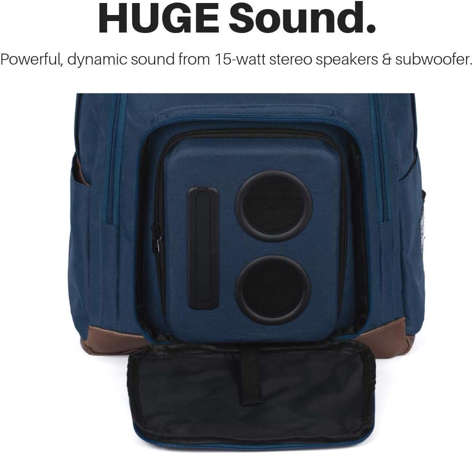 Get Discount 70% Price Bluetooth Speaker Backpack with 20-Watt Speakers & Subwoofer for Parties/Festivals/Beach/School. Rechargeable, Works with iPhone & Android (Blue, 2022 Premium Edition) 🔥 Crazy Deals Bluetooth Speaker Backpack with 20-Watt Speakers & Subwoofer for Parties/Festivals/Beach/School. Rechargeable, Works with iPhone & Android (Blue, 2022 Premium Edition)
