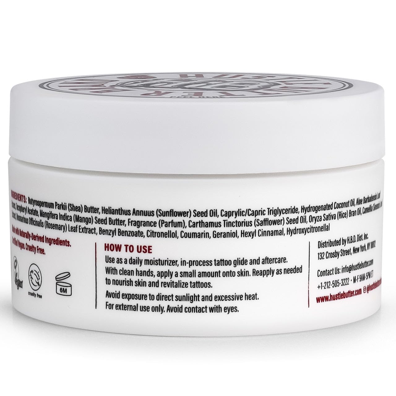 Lot de 2 pots de beurre pour tatouage Hustle Butter Deluxe - 150 g)