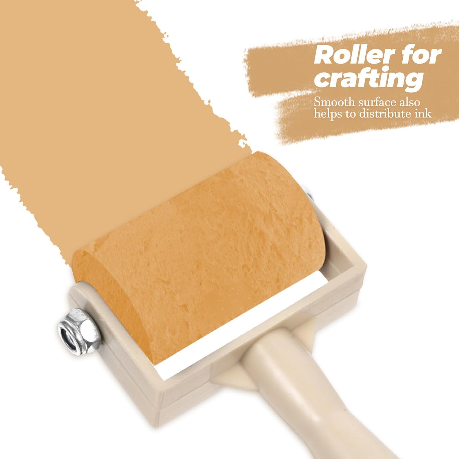 Operitacx 5pcs Printmaking Rollers Durable Ink Rollers for Boy Girl for Crafting Scrapbooking and Stamping Activities