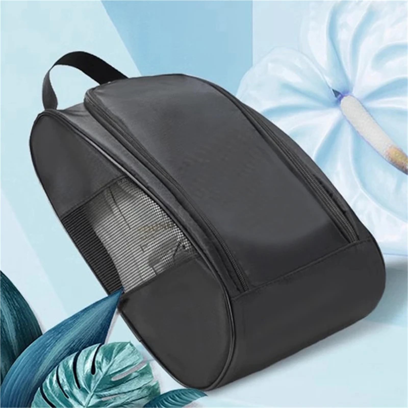 Bolsa de Zapatos de Viaje Transparente, Bolsa portátil for Botas de fútbol, ​​Bolsa for Zapatos con Cremallera, fácil Almacenamiento, Viaje a casa