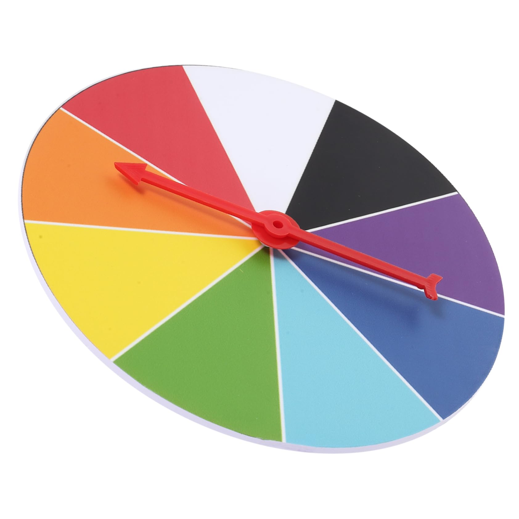 SUPVOX 1pc 20cm Hanging Prize Wheel Reusable Turn Plate Activity Wheel Dry-Erase Writing Area for Parties Events