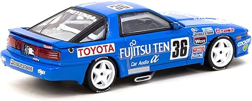 Miniatura 3 de Supra Turbo (MA70) RHD (conducción por la derecha) Campeonato japonés de turismo (1990) "Hobby64 164 modelo fundido a presión por Tarmac Works
