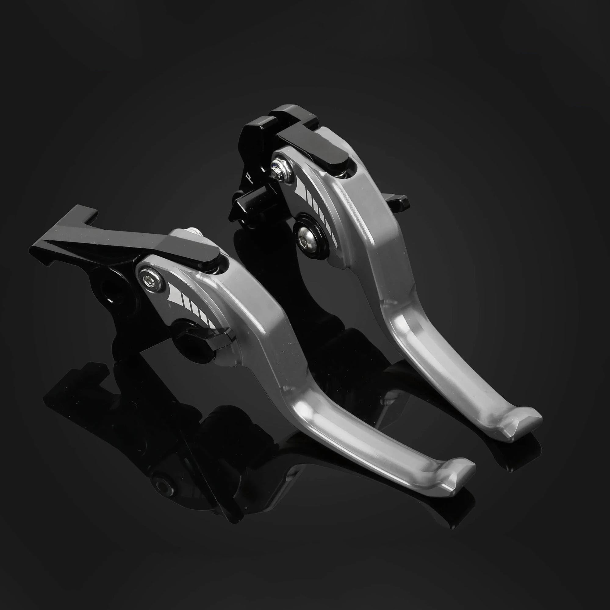 Asddllnn Titanium Brake Clutch Levers For Cfmoto 450Mt 450 Mt Cf450mt Motor Adjustable Brake Clutch Lever Handle Guard Levers Short(Titanium)