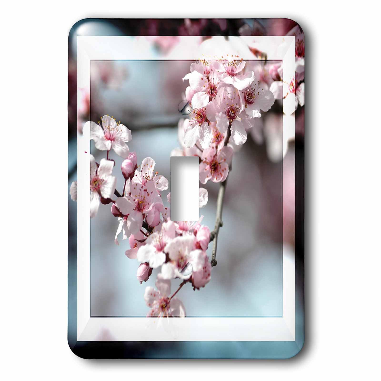 Cherry Blossom Interrupteur à baïonnette 3dRose LSP_47254_1 décor de printemps