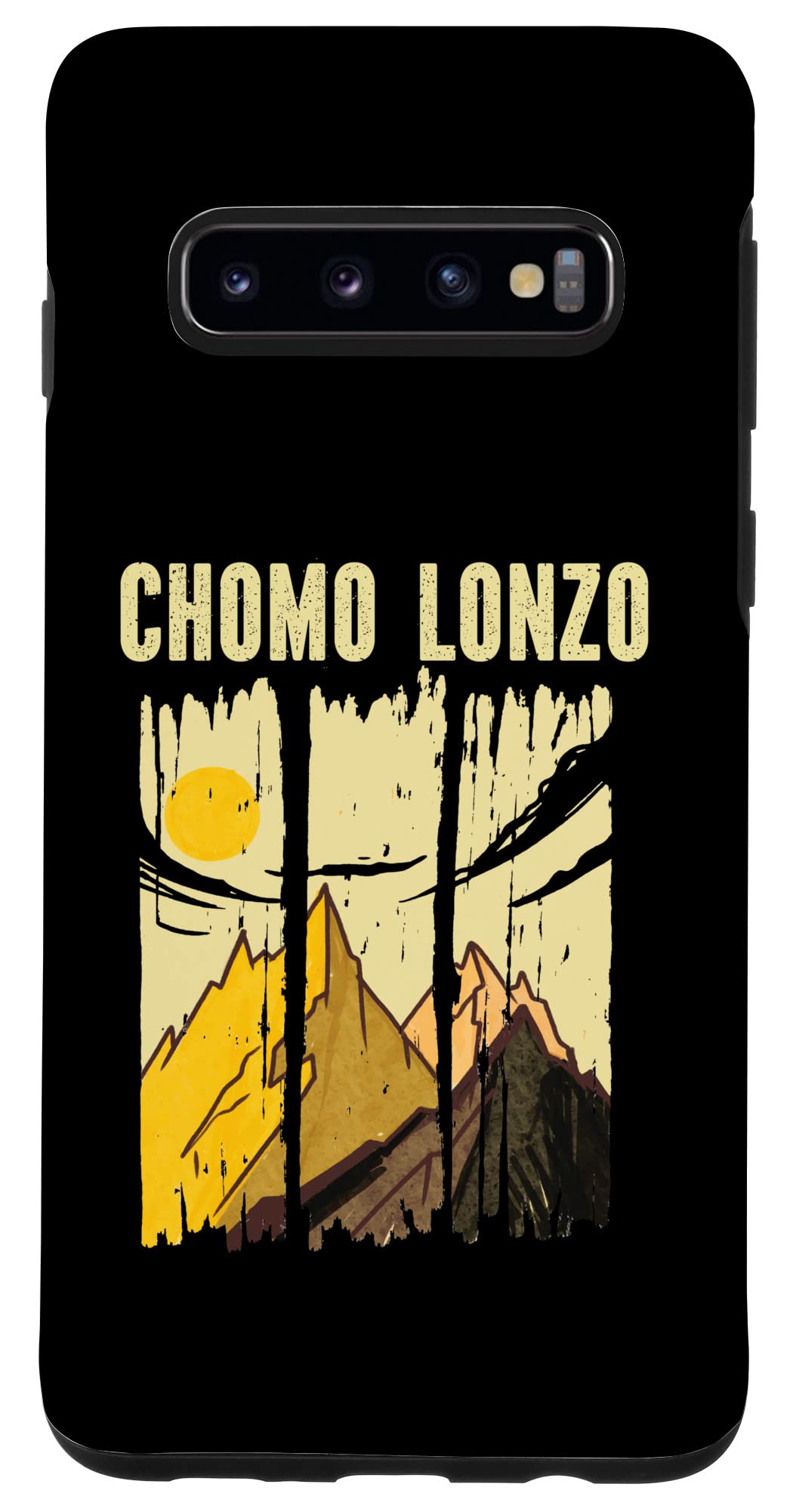 Galaxy S10 Chomo Lonzo Mountain Peak Summit Climber Case