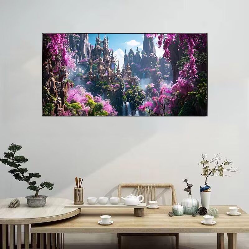 Kit complet peinture diamant 60x120cm à offrir pour passionnés de loisirs créatifs