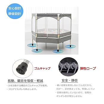 1.2 mジャンプ児童玩具室内トランポリンばね 楽天市場】[お買い物マラソン開催]空気を入れて遊べる 子供向け