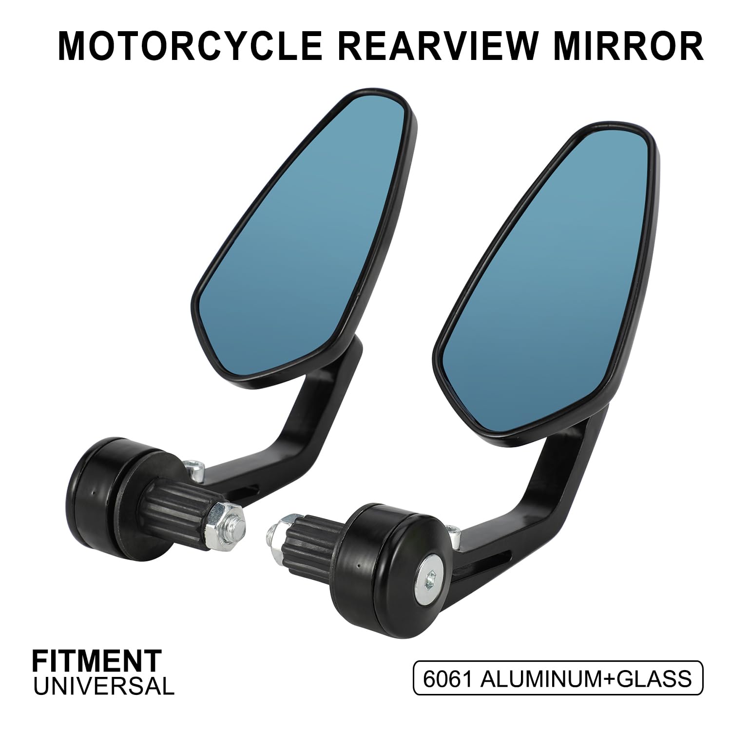 Specchietti retrovisori moto da 7/8 pollici 22mm Specchietto retrovisore universale per MT XSR YZF CB CBR Z900/650/400 Ninja GSX-R Duke
