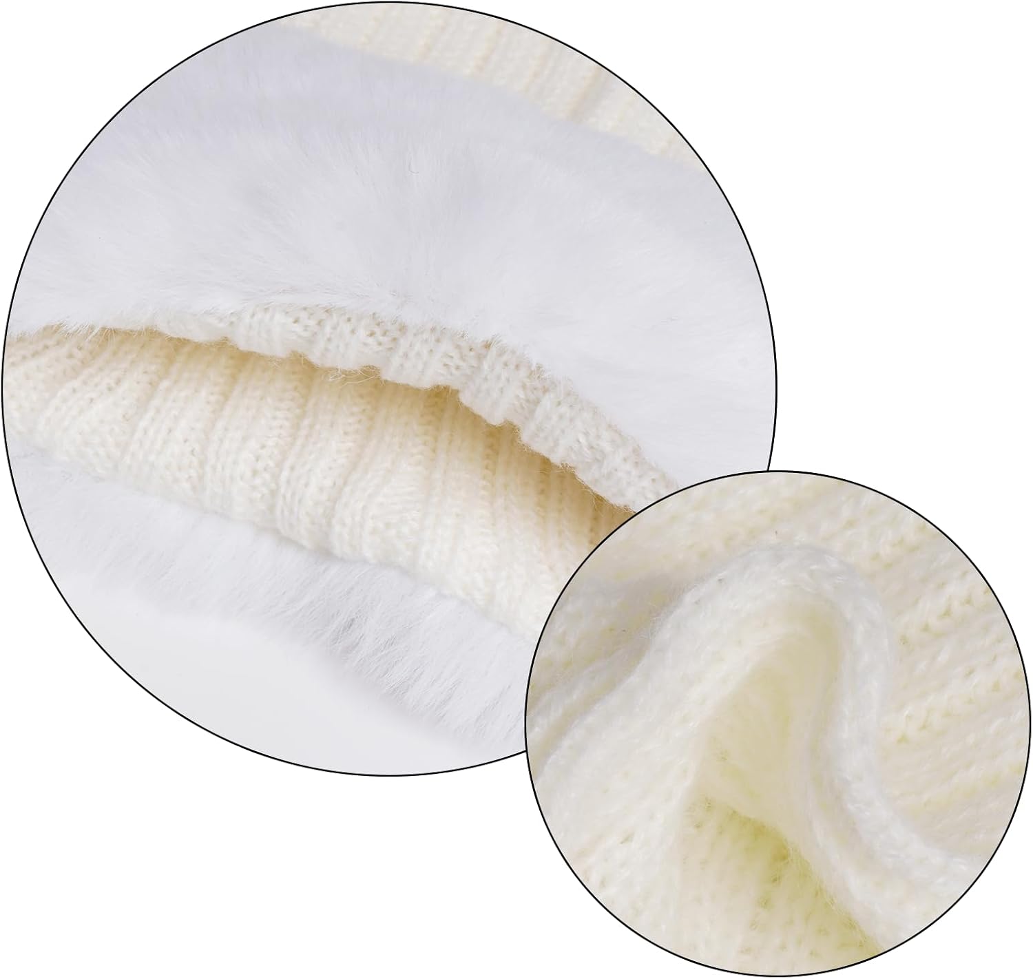 Faux Fur Boot Cuff Fur Boot Toppers Boot Covers Short Leg Warmers for Women Winter - Image 3