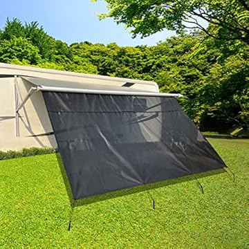 camper awning sun screen