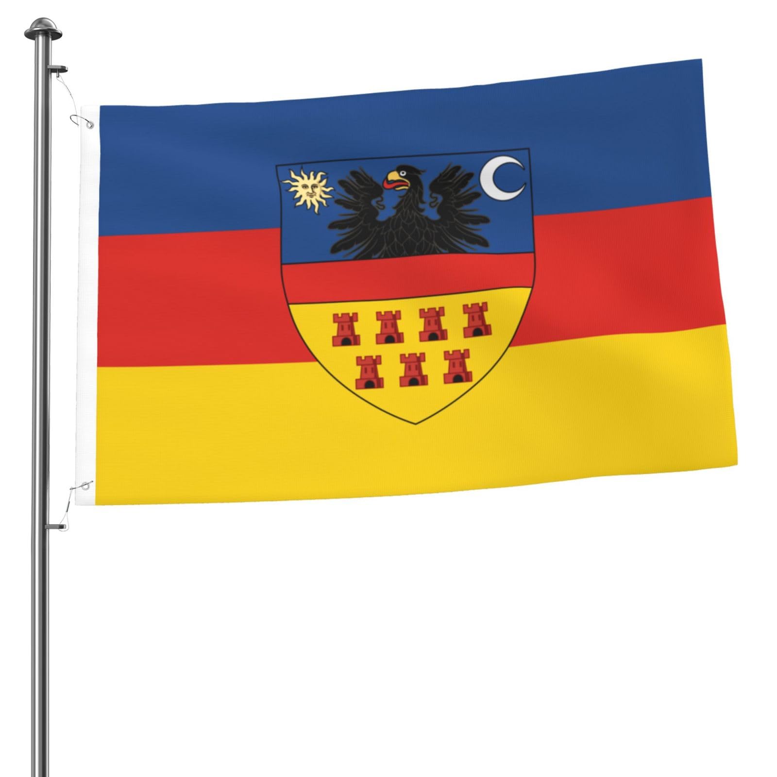 U24 Bandiera Della Romania Transilvania, 90 X 150 Cm