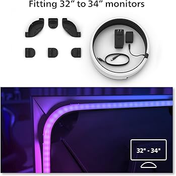 Philips Hue LEDテープライト PCライトリボン 32-34インチ Amazon.co.jp: フィリップスヒュー(Philips Hue) LEDテープ
