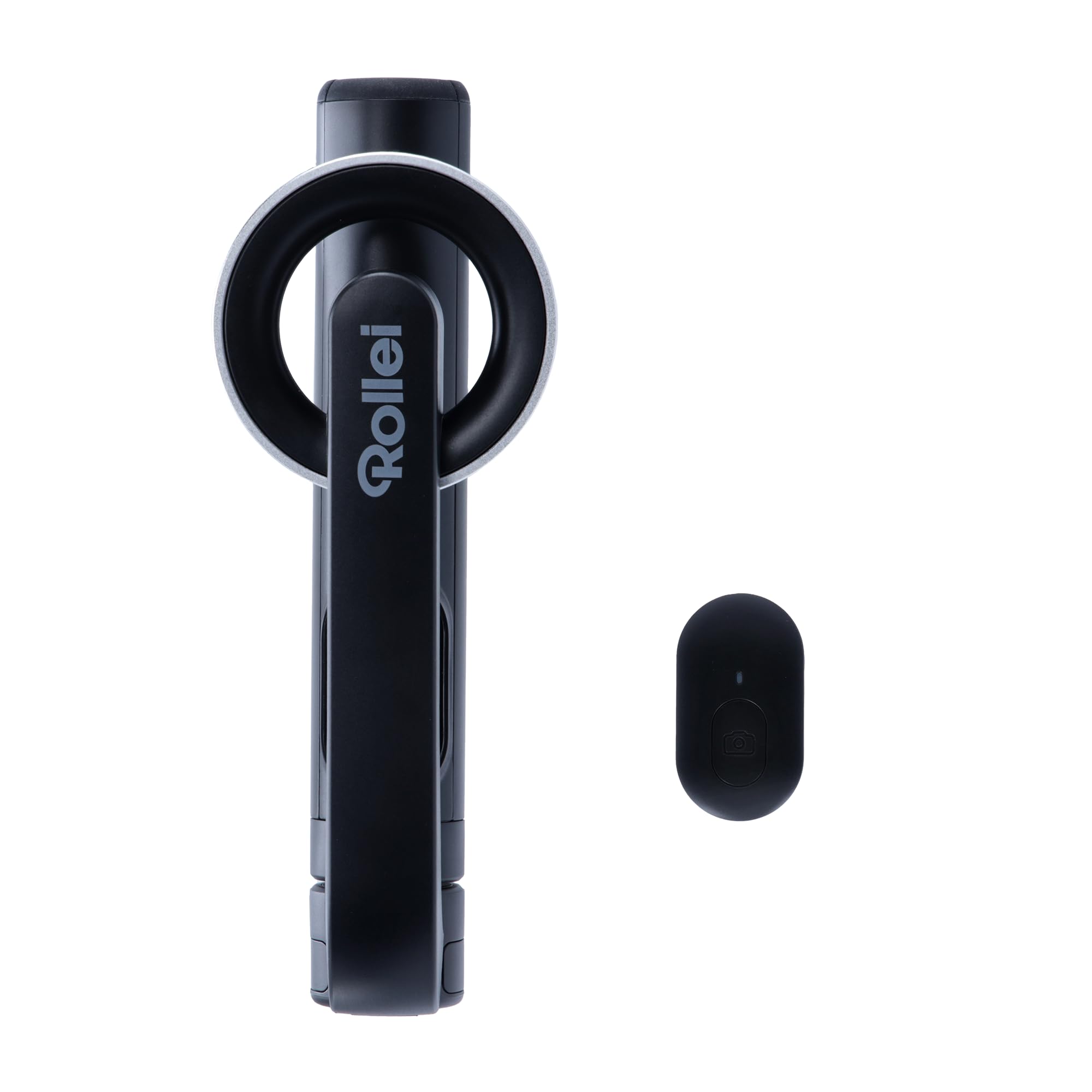 Rollei Magnetic Smartphone Selfie Tripod: pratico mini treppiede con attacco MagSafe®* e scatto remoto. Versatile come treppiede o bastone selfie