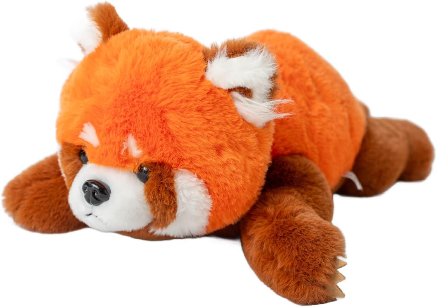 Lunapuer Snugglekid Red Panda Sensory Weighted Vibrating Pillow, Pressure Activated for Kids Adults, Weighted Plush Pillow – Soft Weighted Stuffed Animal, 11x20, Cuddly Plush Toy