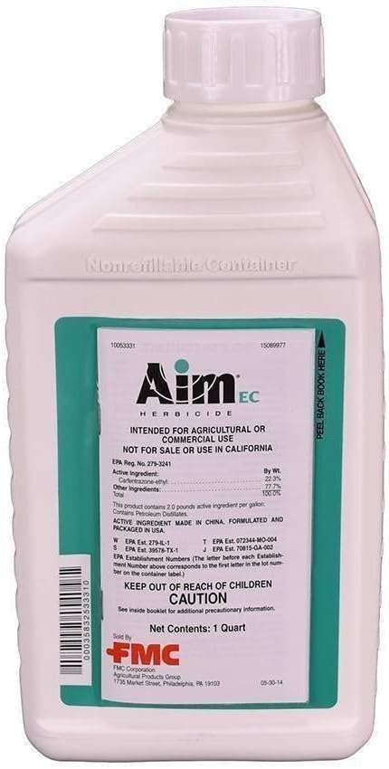 SeedRanch Bluegrass Aim EC Herbicide Weed Killer - 1 Qt.