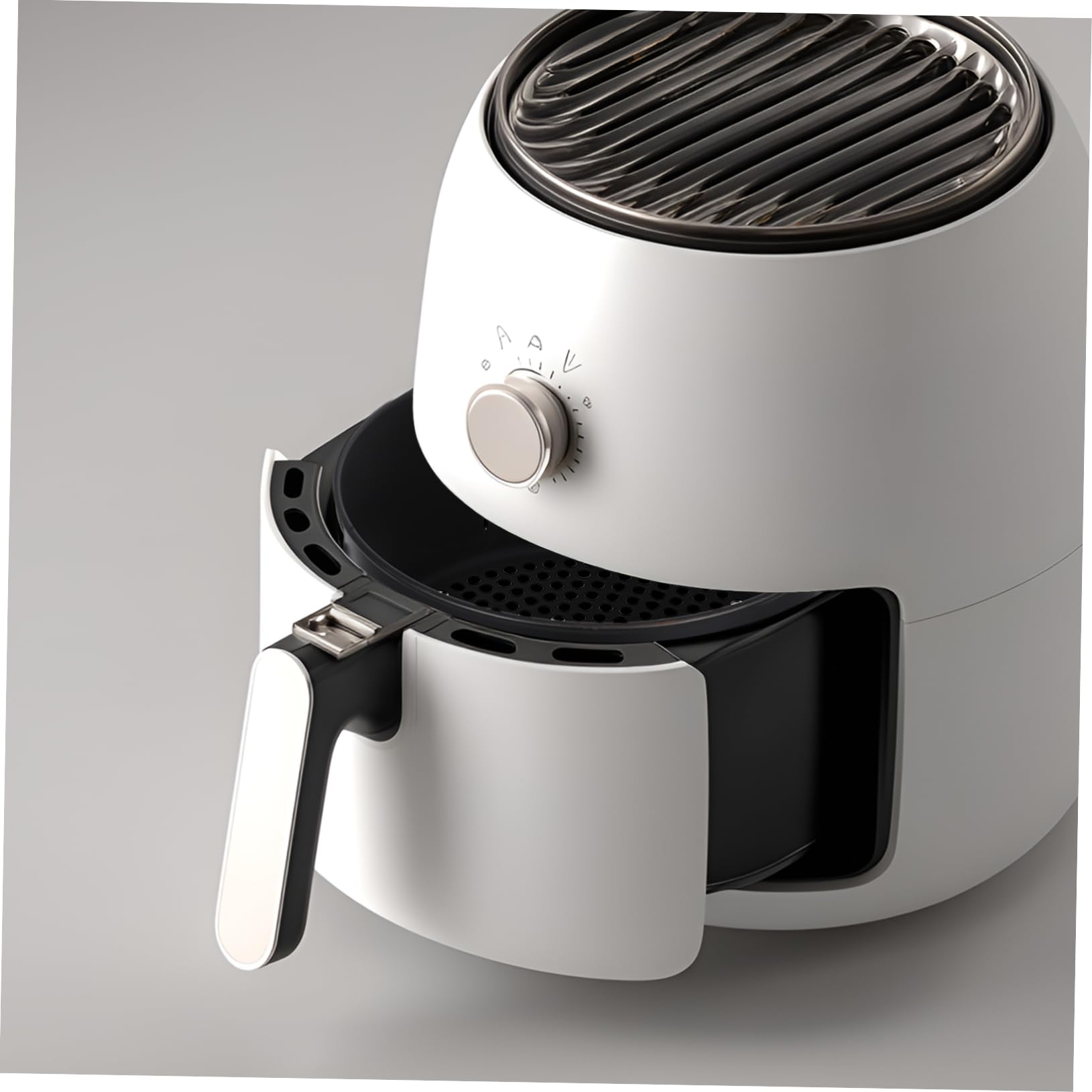 Gatuida Cesta para Accesorio Adecuado de Acero al Carbono 2.6l Negra, Fácil de Instalar y Apta para Lavavajillas Cocinar Saludable para Freidora de Aire