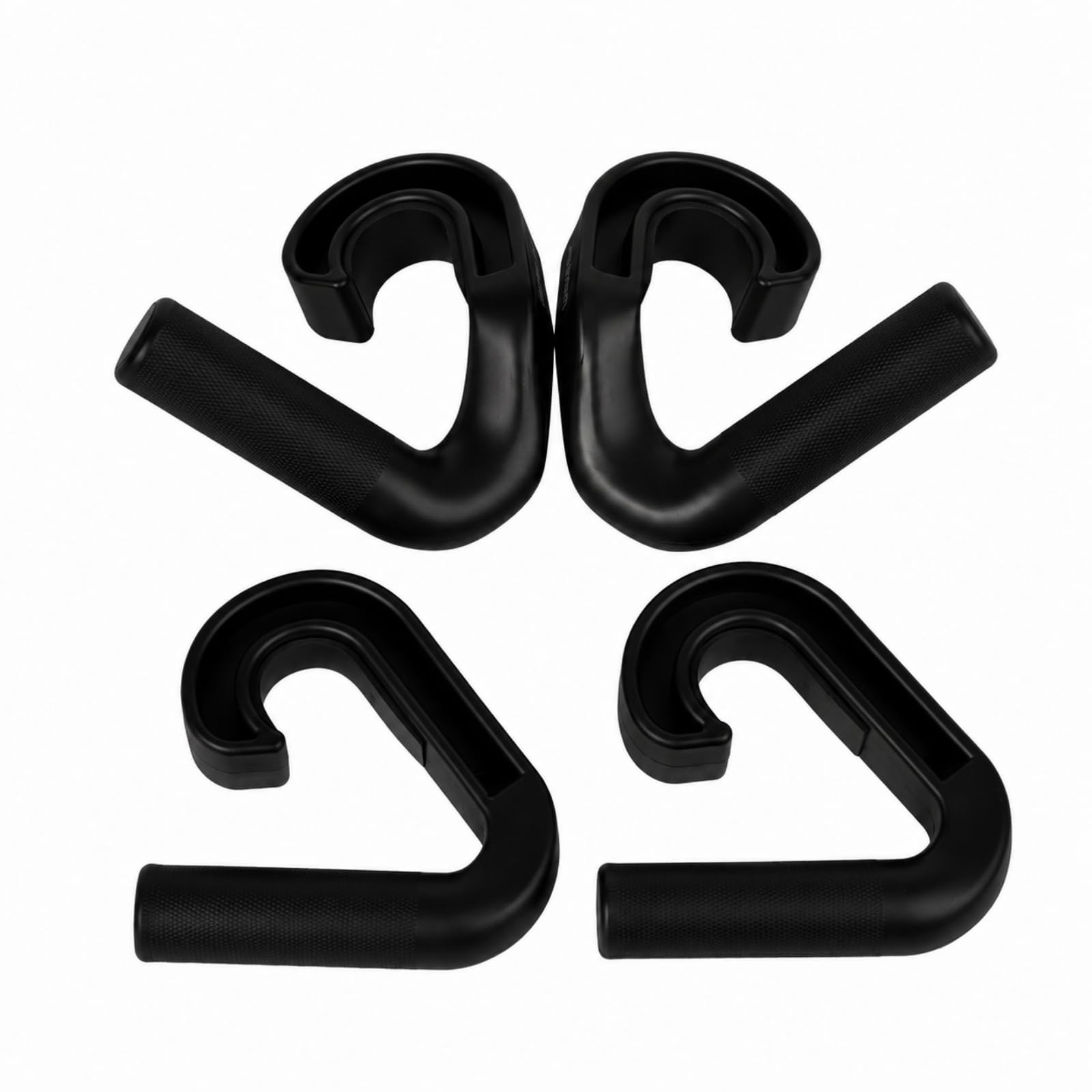 2 Pares Mango Nailon en Forma Gancho Resisn Al Entrenamiento con Gancho Acolchado Seguro para Entrenamiento Funcional