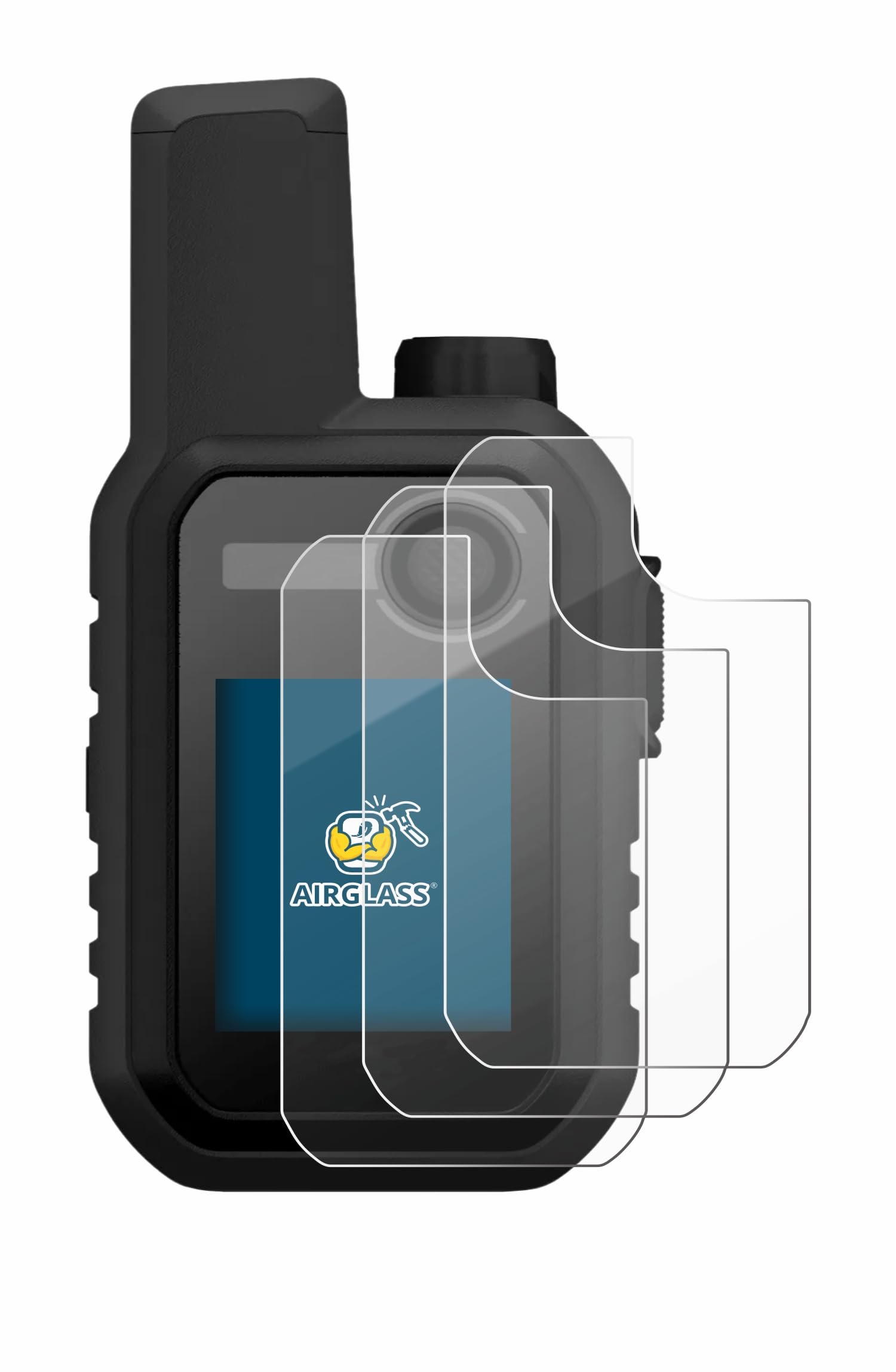 Pellicola In Vetro Ibrido Brotect Per Garmin Alpha 10 K – Durezza 9H, Ultra Sottile, Antimpronta, Made In Germany