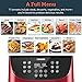 COSORI Air Fryer 5.8QT Oil-Free XL Electric Hot Air Fryers Oven, Programmable 11-in-1 Cooker with Preheat & Shake Reminder, Equipped Digital Touchscreen and Nonstick Basket, 100 Recipes, Red