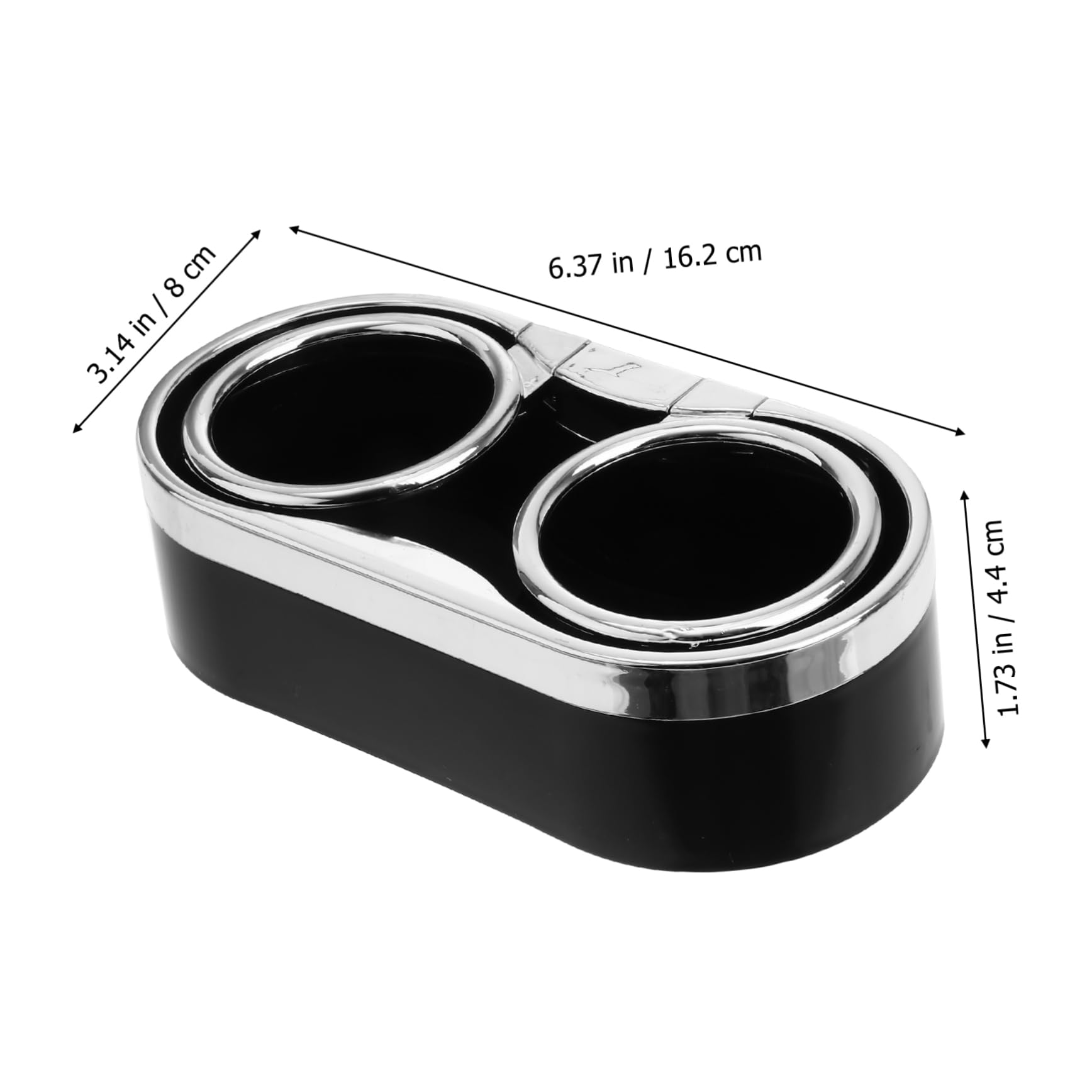 2 Portabicchieri A Molla Per Auto - Compatti, Pieghevoli - Regolabili, Tengono Lattine, Telefono, Piccoli Oggetti