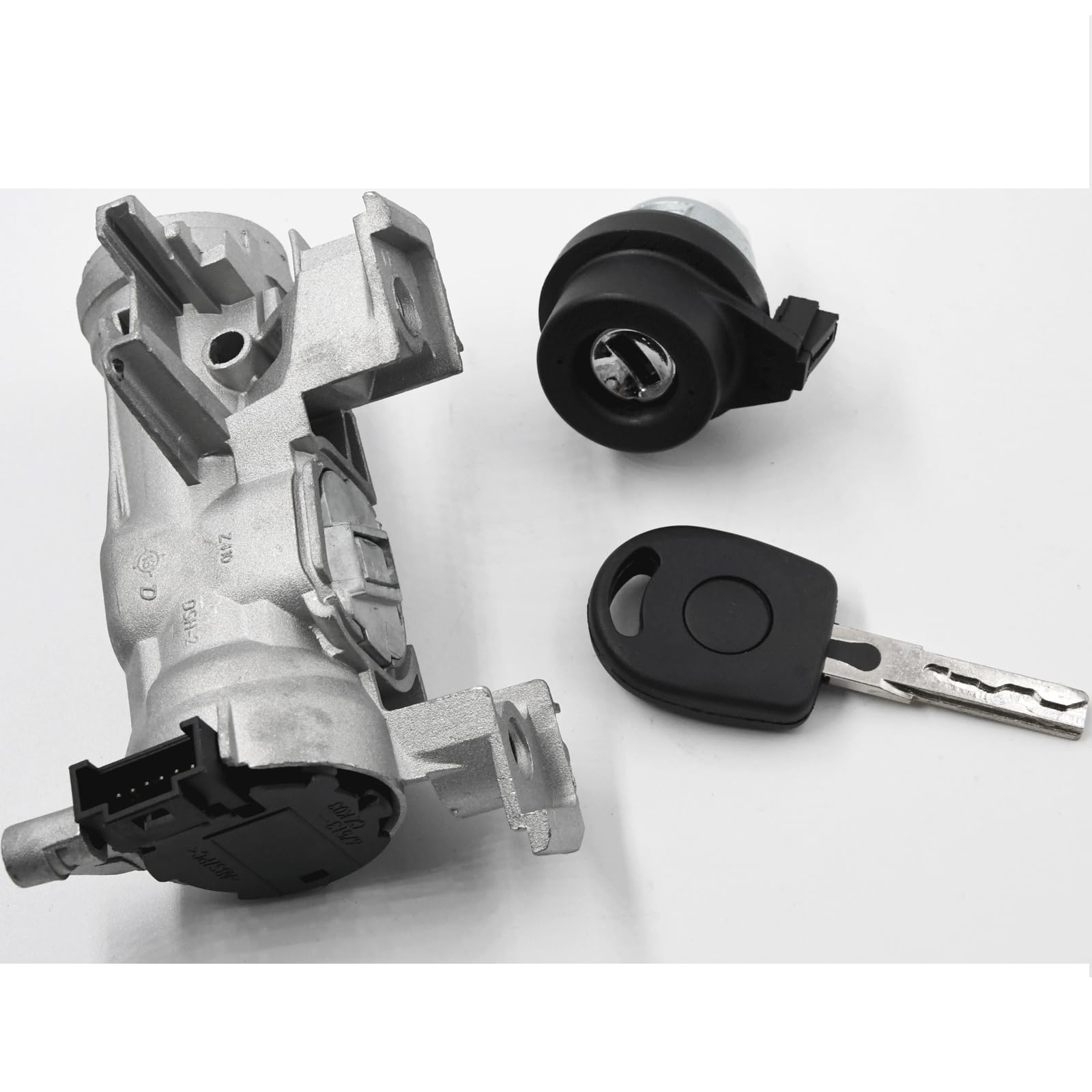 Zündstartschalter 1K0905865 Lenkschloss mit Schlüssel Kompatibel Golf 5 MK5 MK6 Caddy EOS Tiguan Touran Seat Leon Toledo Altea A3