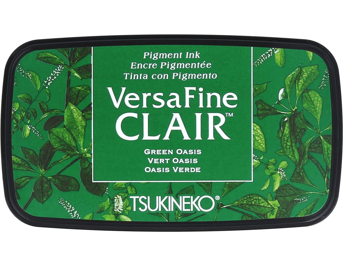 TsukinekoVersaFine Clair, Full Size Ink Pad, Green Oasis