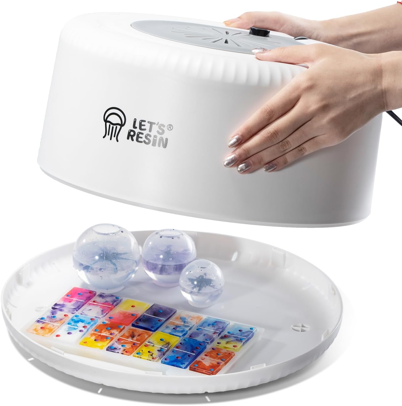 LET'S RESIN Curing Machine for Resin, 3 Hours Auto Curing