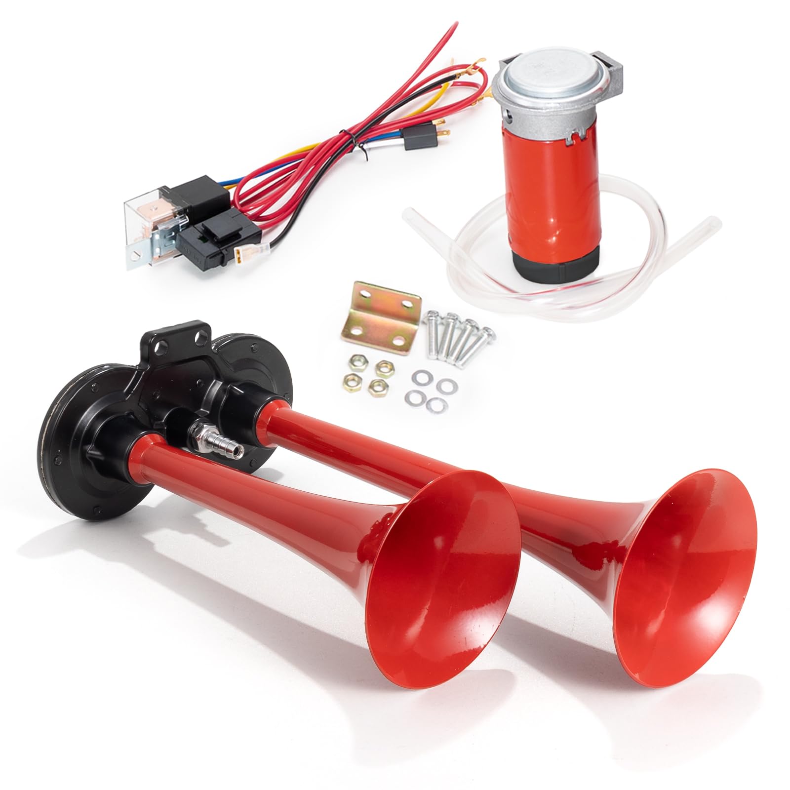 Snapklik.com : FARBIN Train Horn For Car Super Loud Air Horn 12V 150db