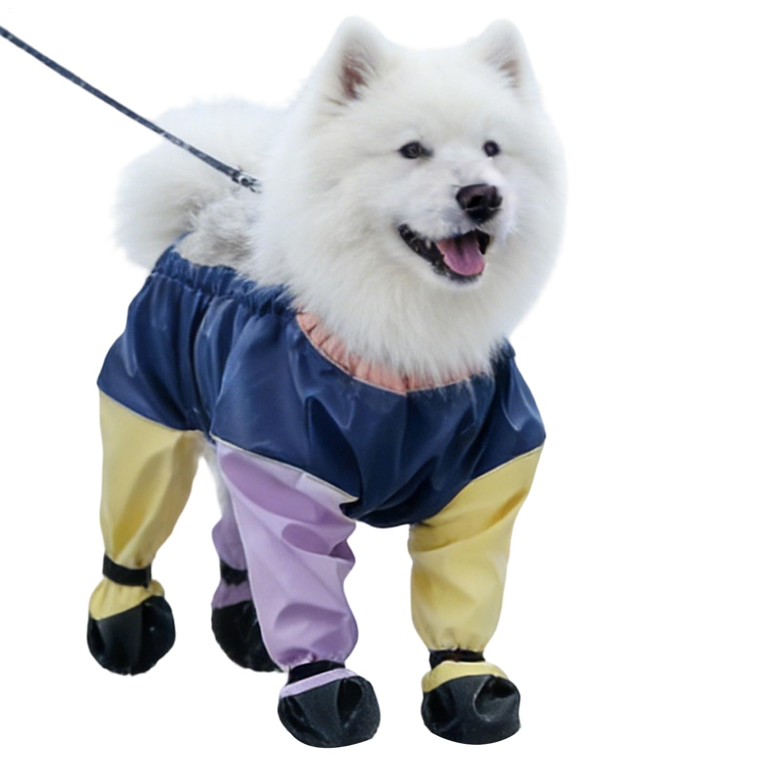 Combinaison de neige pour chien de grande taille - Manteau chaud premium avec bottes fixes