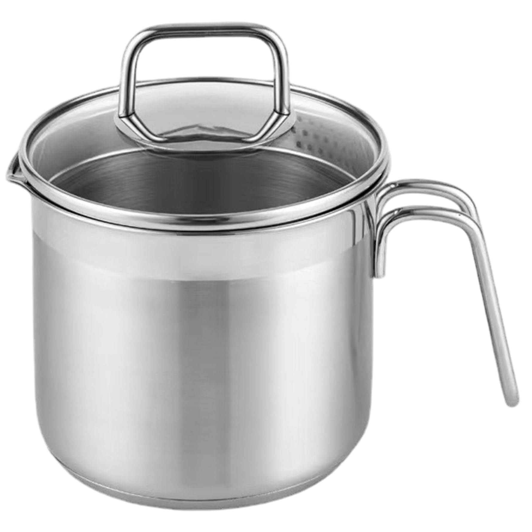 Pot à lait casserole acier inoxydable bec verseur nouilles pâtes sauce