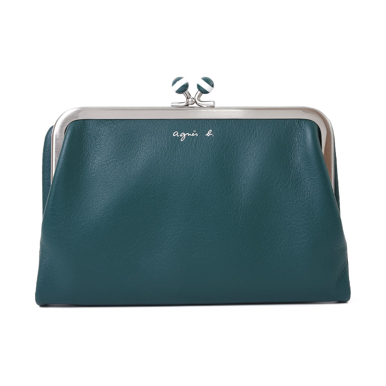 Amazon | アニエスベー agnes b. 財布 がま口 長財布 ロングウォレット 