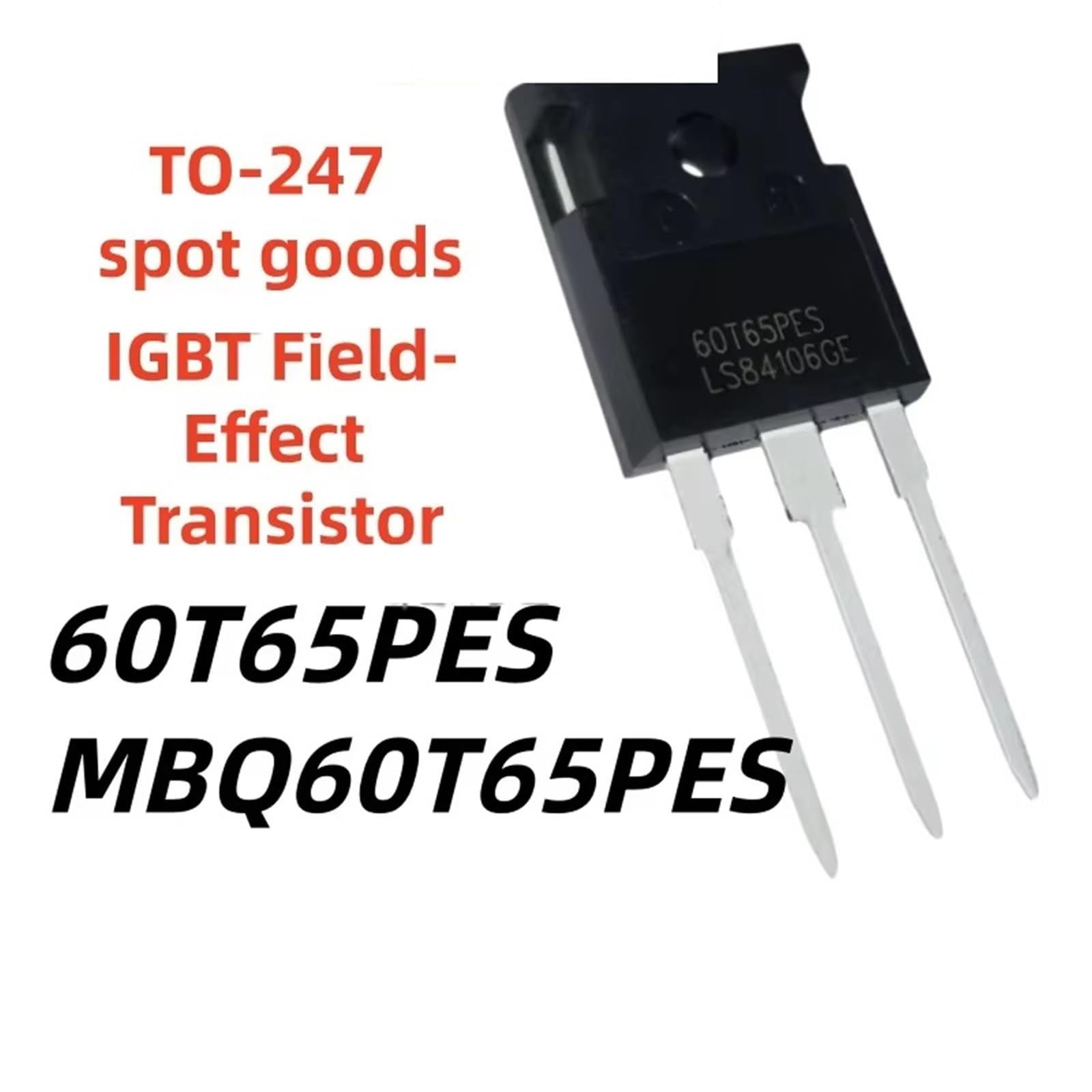 Transistor À Effet De Champ Igbt MBQ60T65PES 60T65PES TO-247, 5 À 20 Pièces/lot(20PCS)