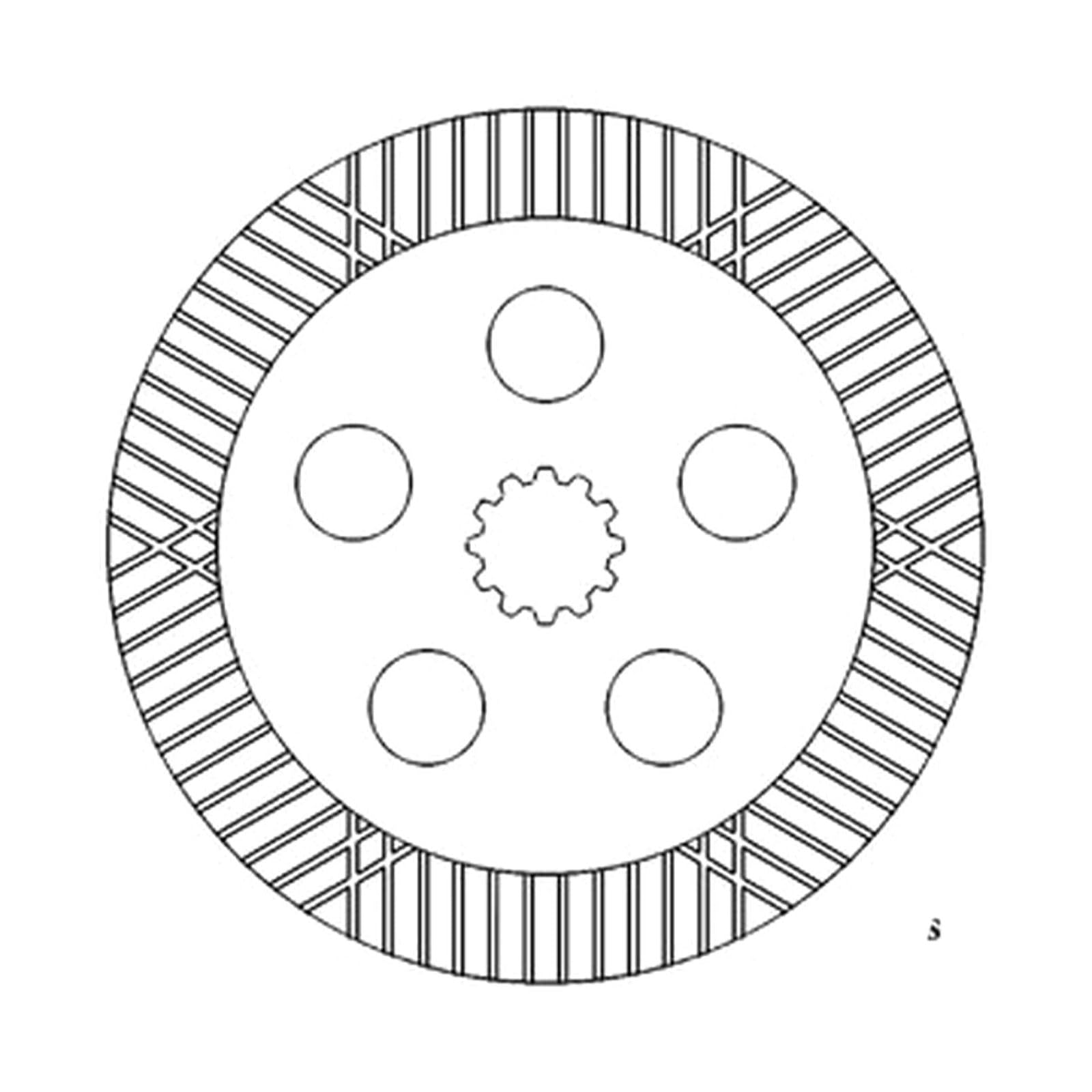 Amazon.com: E-AL29645 Brake Disc Fits JJOHN DEEREE 2150 2155 2250 
