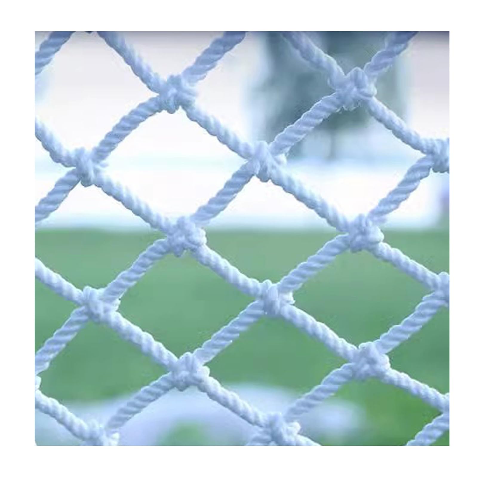 Rete di sicurezza bianca per scale, protezione anticaduta per bambini, ponte sospeso, 1 x 9 m, soluzione durevole e sicura per la sicurezza delle scale