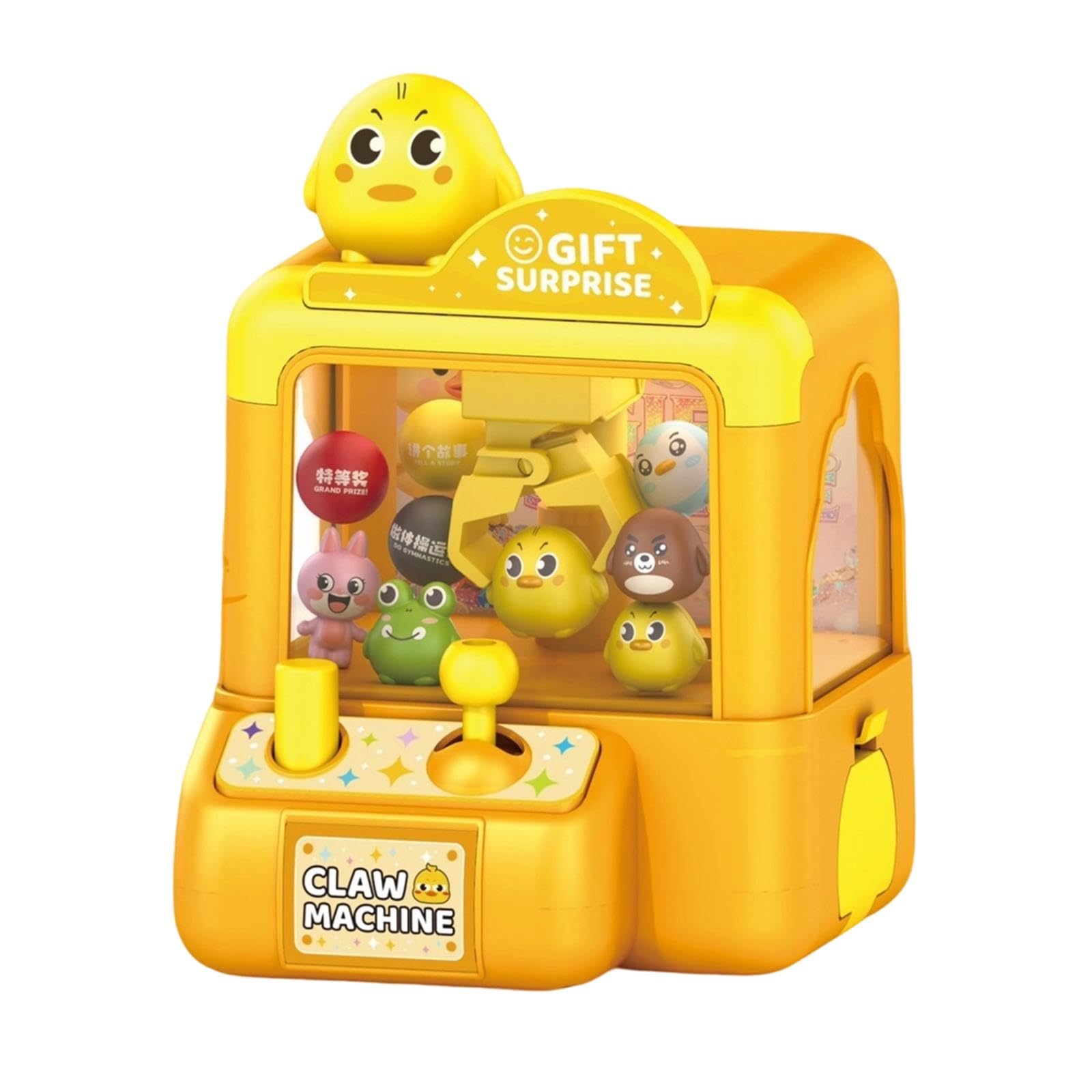 SNAPPSY Grabber Machine for Kids Lovely for Ages 3-6 Boys Girls Mini Vending Machine Duck