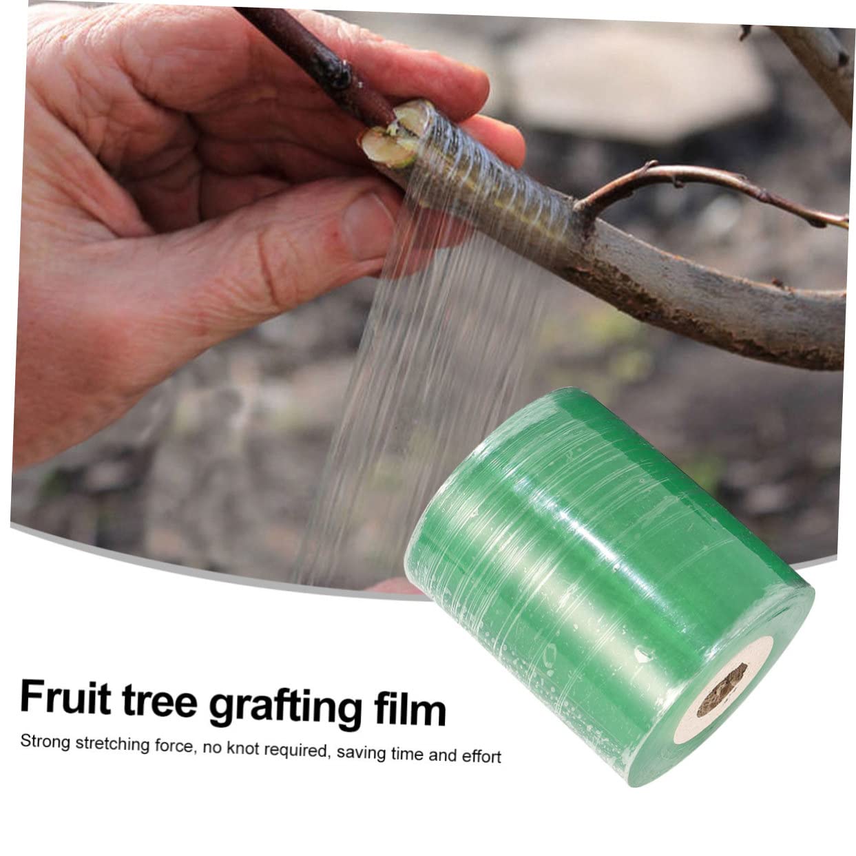 ibasenice 4rollen Floristenband Grün Selbstklebend Breit Flexibel Für Veredelung Und Pfropfen Von Obstbäumen Und Pflanzen