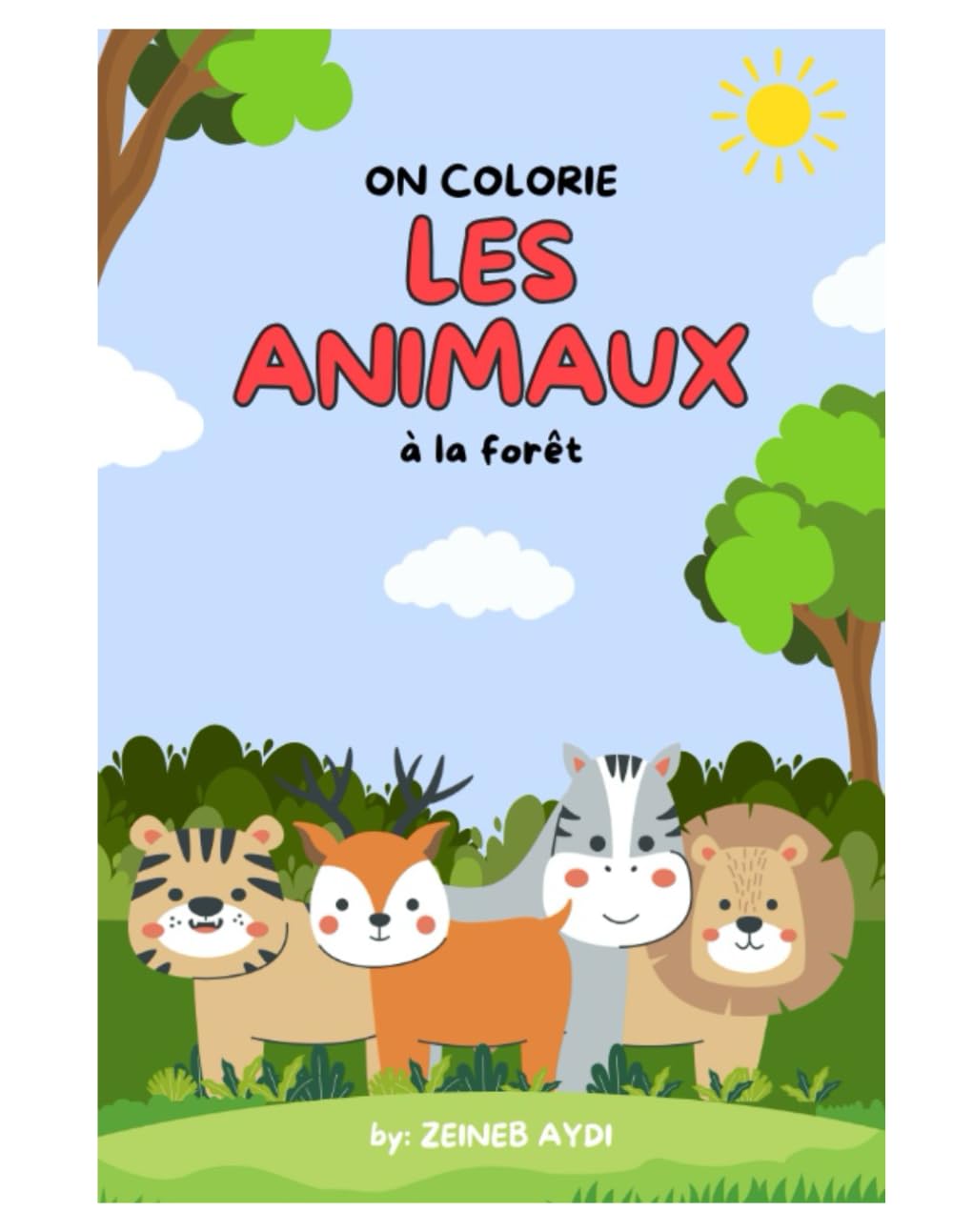 LES ANIMAUX: Coloring book - animals - coloriage -