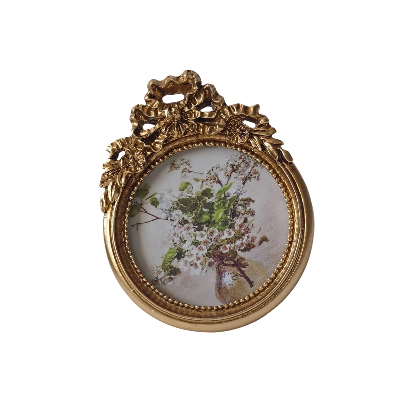 Kaeltsyn Ornate Photo Frame for Tabletop Wall Display, Decorative Home Gallery Art Ornate Decorative Art