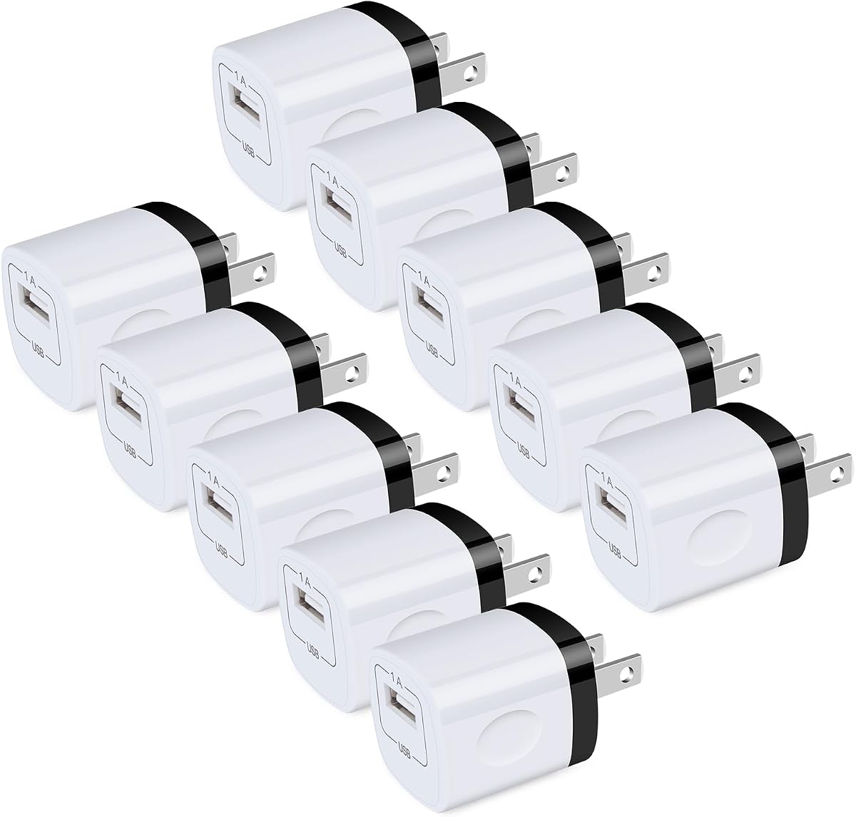 USB Wall Plug 10Pack